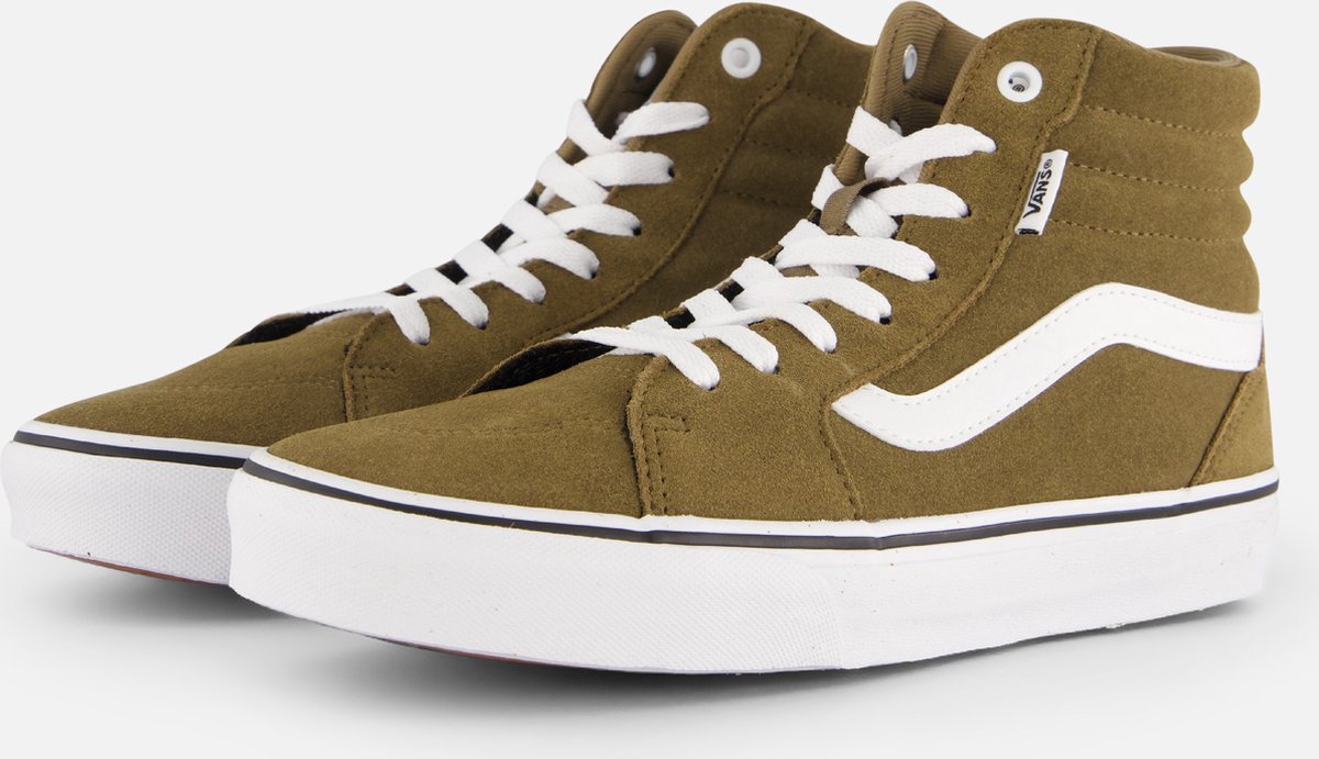 Vans Filmore Hi Sneakers Suede Groen
