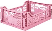 AyKasa Folding Crate Midi Box - Pink