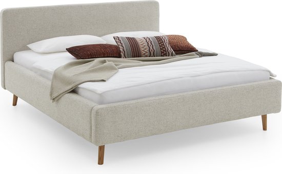 Meise - Kofferbed Nielsen | Inclusief lattenbodem | 180 x | Beige - 180x200 - Beige