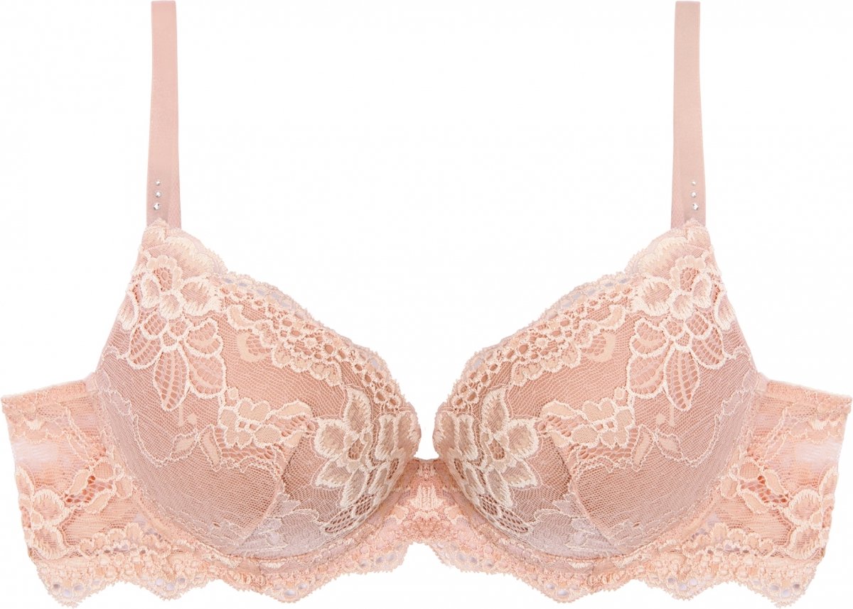 Pleasure State My Fit Lace 200% Boost Plunge Push-up BH Huid 80 A op Prijzenvolger.com