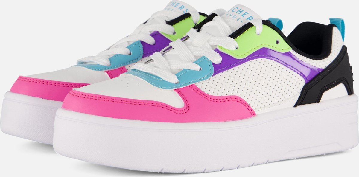Skechers Court High - maat 38- Classic Crush Unisex Sneakers op Prijzenvolger.com