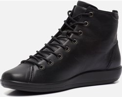 ECCO SOFT 2.0 dames Veterboot - Zwart - Maat 37