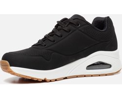 Skechers Uno - Stand On Air - Dames Sneakers - Zwart