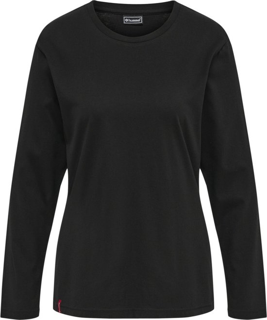 Hummel Damen Longsleeve Hmlred Basic T-Shirt L/S Woman Grey Melange-XL