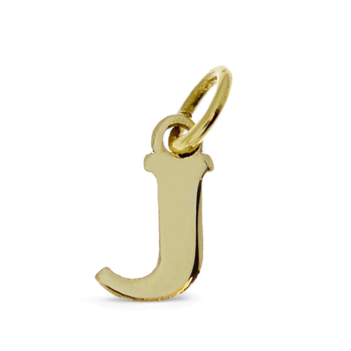 Goud Hanger Letter J 14 karaats