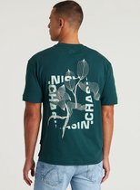 Chasin' T-shirt T-shirt afdrukken Flowered Groen Maat L