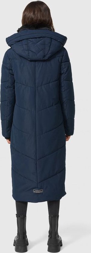 MARIKOO Winterjas, Nadaree XVI, winterjas voor dames, warm, gewatteerd, lang, met capuchon en afneembare kraag van imitatiebont, maten XS-XXL, Taupe grijs, XL MARIKOO Winterjas, Nadaree XVI, winterjas voor dames, warm, gewatteerd, lang, met capuchon en afneembare kraag van imitatiebont, maten XS-XXL, Taupe grijs, XL