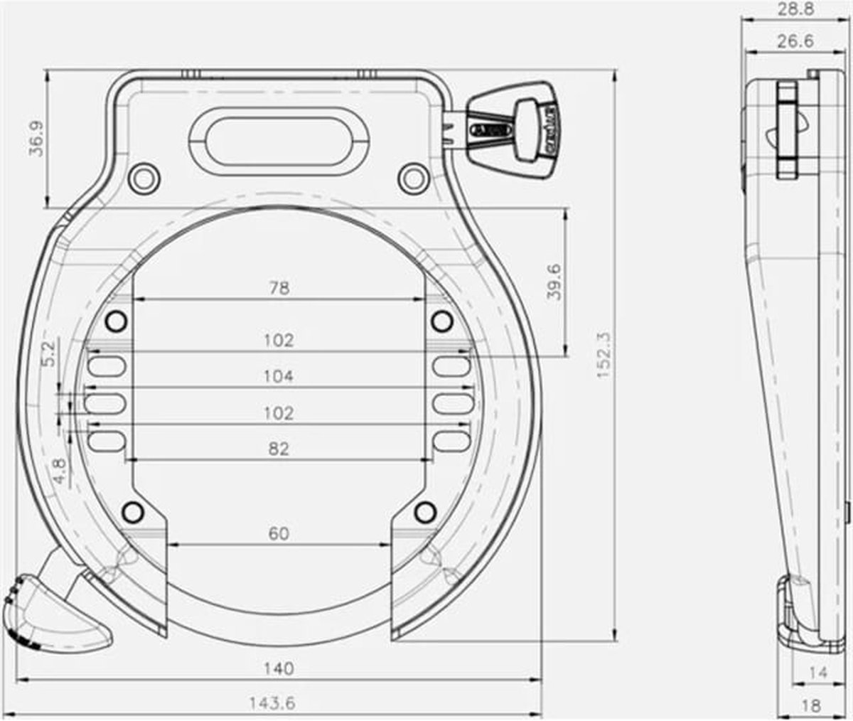 ABUS Amparo Ringslot thumbnail 3
