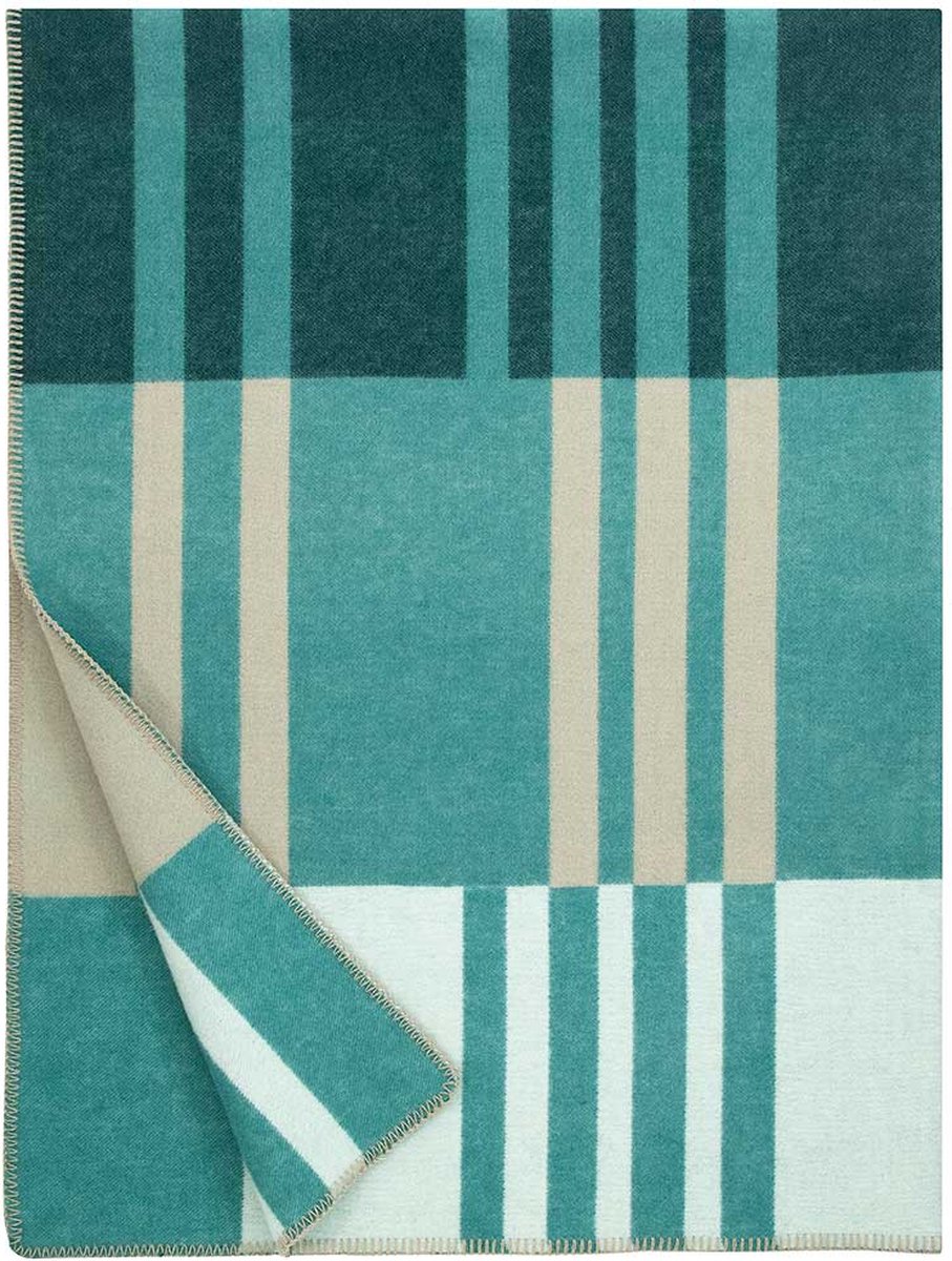 Lapuan Kankurit TOFFEE plaid 130x180cm groen/mint