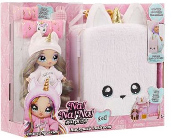 Na! Na! Na! Surprise - 3in1 Playset - Britney Sparkles - Minipop van Na Na Na Surprise — afbeelding 5