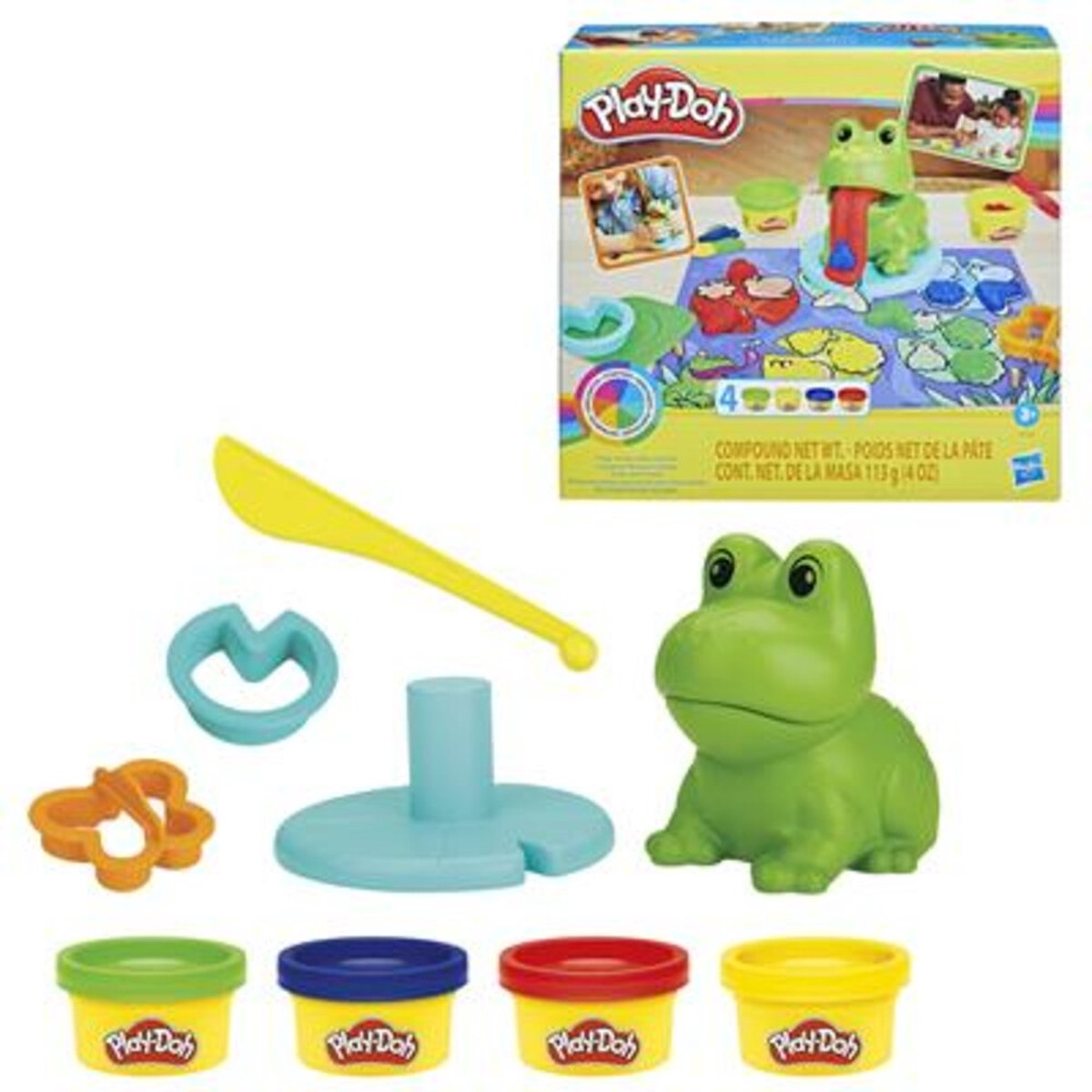 Play-Doh Kikker en Kleuren - Boetseerklei — afbeelding 2