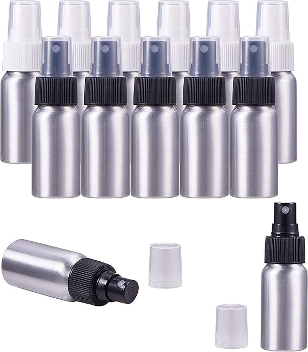 Goedkoopste Spuitfles - Mistspuitfles / Hervulbare rolflessen - Voor reiniging, parfums, etherische olein