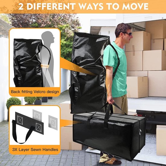 Boîtes de déménagement Extra au lieu de boîtes de déménagement, essentiels  de