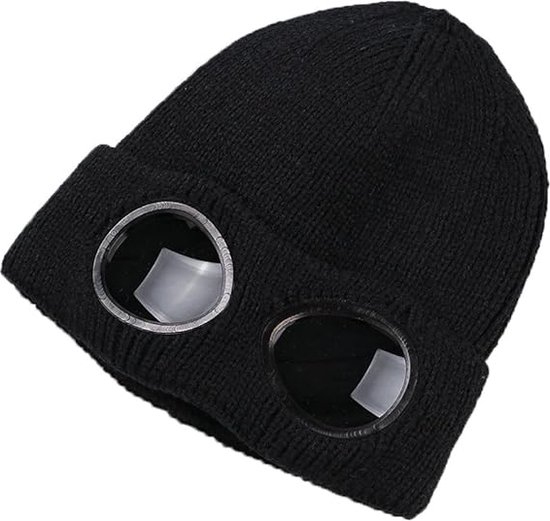 Bonnet chaud avec lunettes intégrées pour la protection des yeux – Utile  pour les... | bol