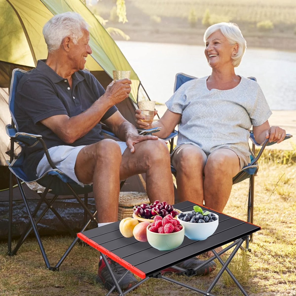 Sac de stockage d'eau d'extérieur de grande capacité, pliable et portable  monté sur véhicule