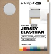 schlafgut Boxspring Easy Jersey Elasthan Hoeslaken XL - 180x200 - 200x220 511 Grey Light