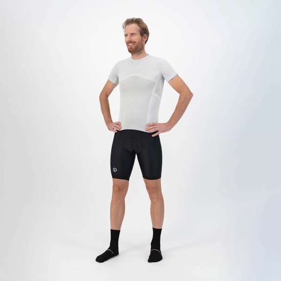 Rogelli Core Korte Fietsbroek Heren met Zeem - Wielrenbroek - Zwart - Maat XS van Rogelli — afbeelding 3