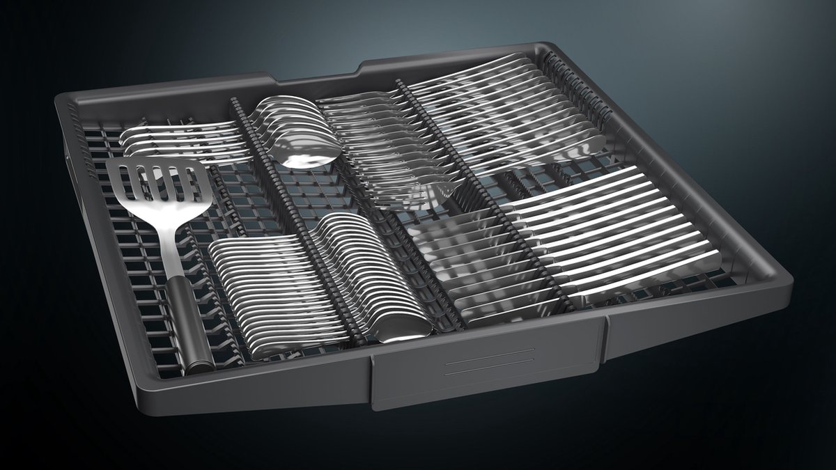 Siemens SN25ZI08CE iQ500: stille RVS vaatwasser met Home Connect thumbnail 5