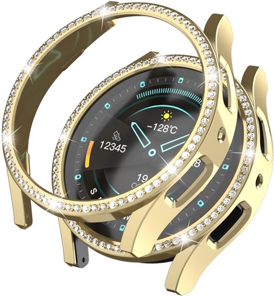 Samsung Galaxy Watch 6 40MM Hoesje - Hard Plastic - Diamant Goud