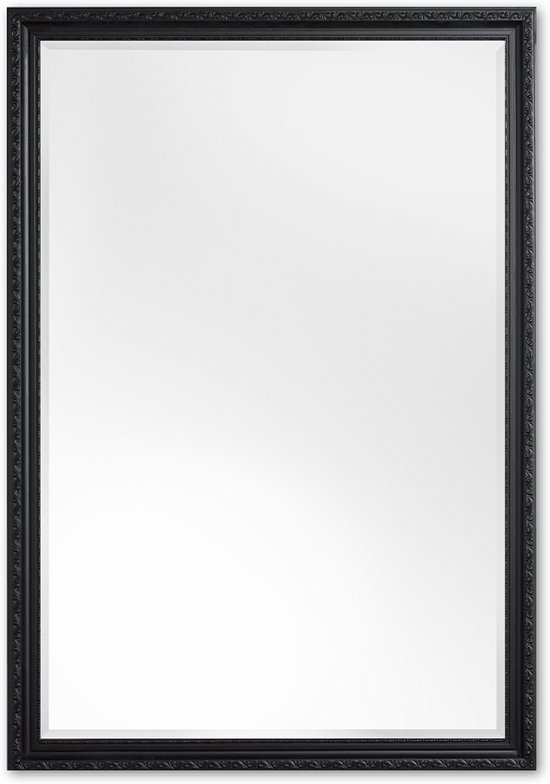 Klassieke Spiegel 67x127 cm Zwart - Olivia