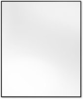 Moderne Spiegel 91x121 cm Zwart - Rose