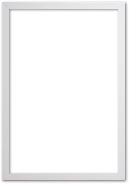 Cadre moderne 70x70 cm Blanc - Grace