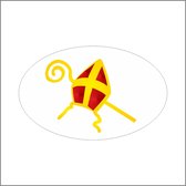 Sinterklaas Etiketten - Sinterklaas Stickers - Sluitzegels - 500 Stuks