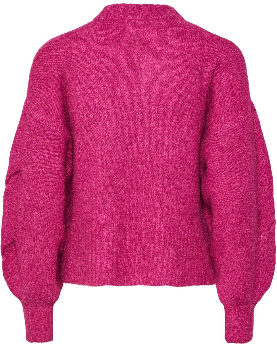 Y.A.S. Lexu LS Knit Pullover Rose Violet