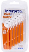 6x Interprox Plus Super Micro 2 mm Oranje 6 stuks