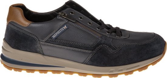 Mephisto Bradley Veterschoenen Sneakers Blauw 40.5