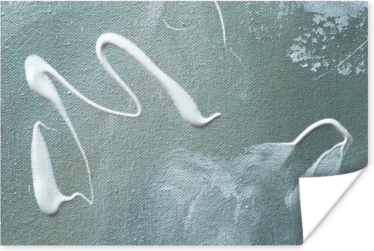 Poster Acrylverf - Design - Abstract - 60x40 cm