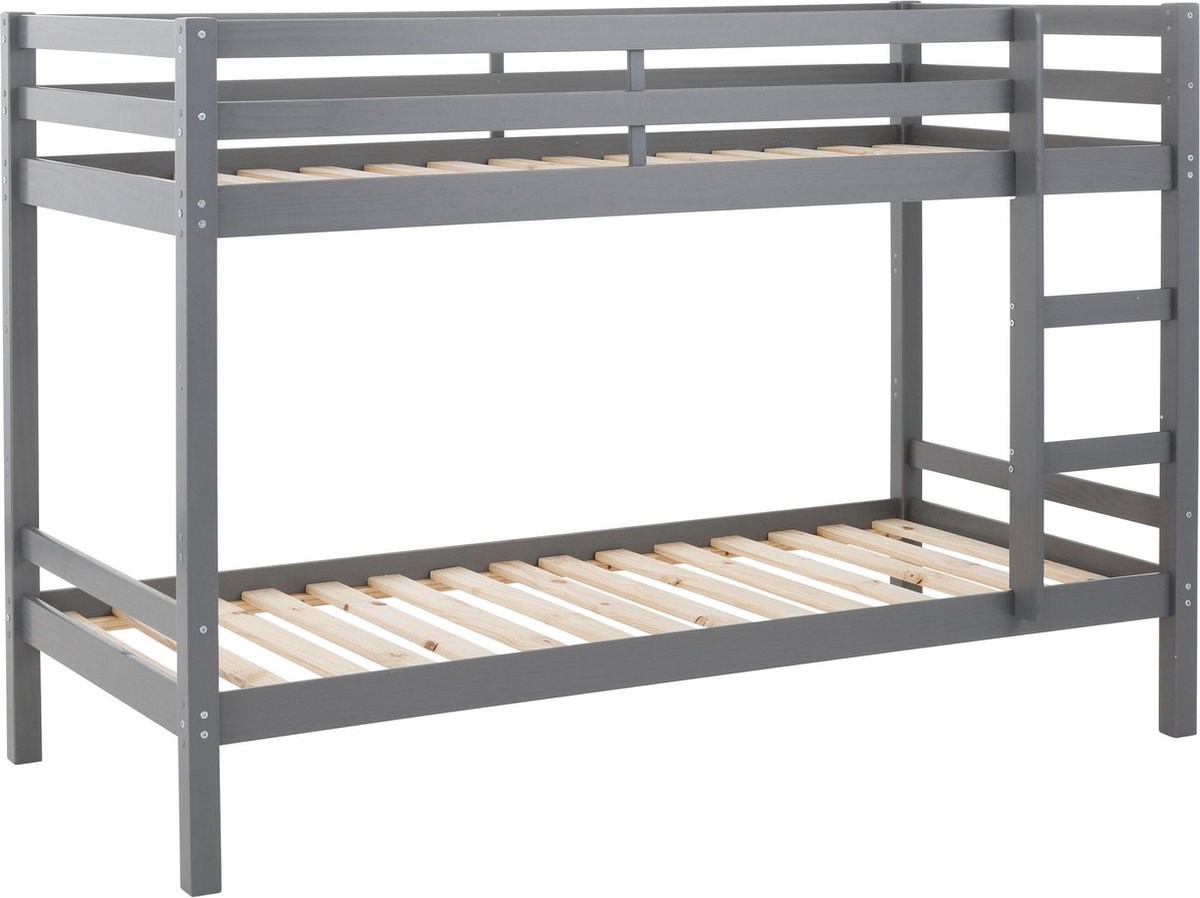 Alpi-Bunkbed 90x200 cm Grey in Pine