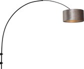 Steinhauer wandlamp Sparkled light - zwart - - 8140ZW