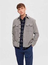 Selected Mason-twill Overhemd Grijs XL Man
