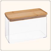 Orange85 Cracker Storage Box - Transparent - Knackebrod - Fresh Box - Bamboe