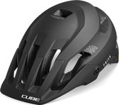 CUBE Fietshelm Frisk - Trailhelm - MIPS - 11 Ventilatiegaten - Verstelbaar - EPS In-Mould - 49-55 cm - S - Zwart