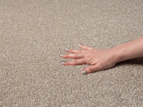 the carpet Grande Modern Pluizig Kortpolig Woonkamerkleed, Superzacht aanvoelend, Elegant en Onderhoudsvriendelijk, 080x150