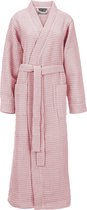 LINNICK Peignoir Badjas - Taille XL - Pink - Peignoir Sauna - Badjas 100% Katoen Femme - Badjas Homme
