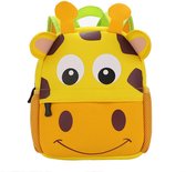Ychee - Kinder Rugzak Giraffe - School - Kinderopvang - Reizen - Peuter - Kleuter - Backpack - Dieren - Giraffe