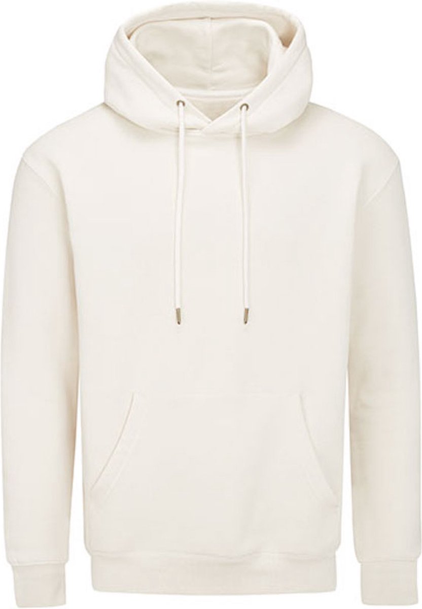 Herenhoodie 'Essential' met capuchon Naturel - S