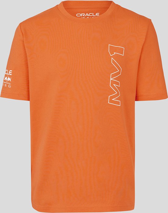Max Verstappen Oranje Kids T-Shirt 2023 S (128-134) - Oracle Red Bull Racing