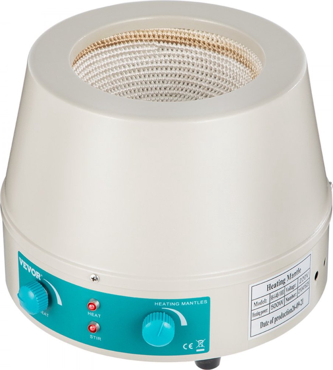 BananaB Laboratory heating jacket, 500 ml, for heating and stirring