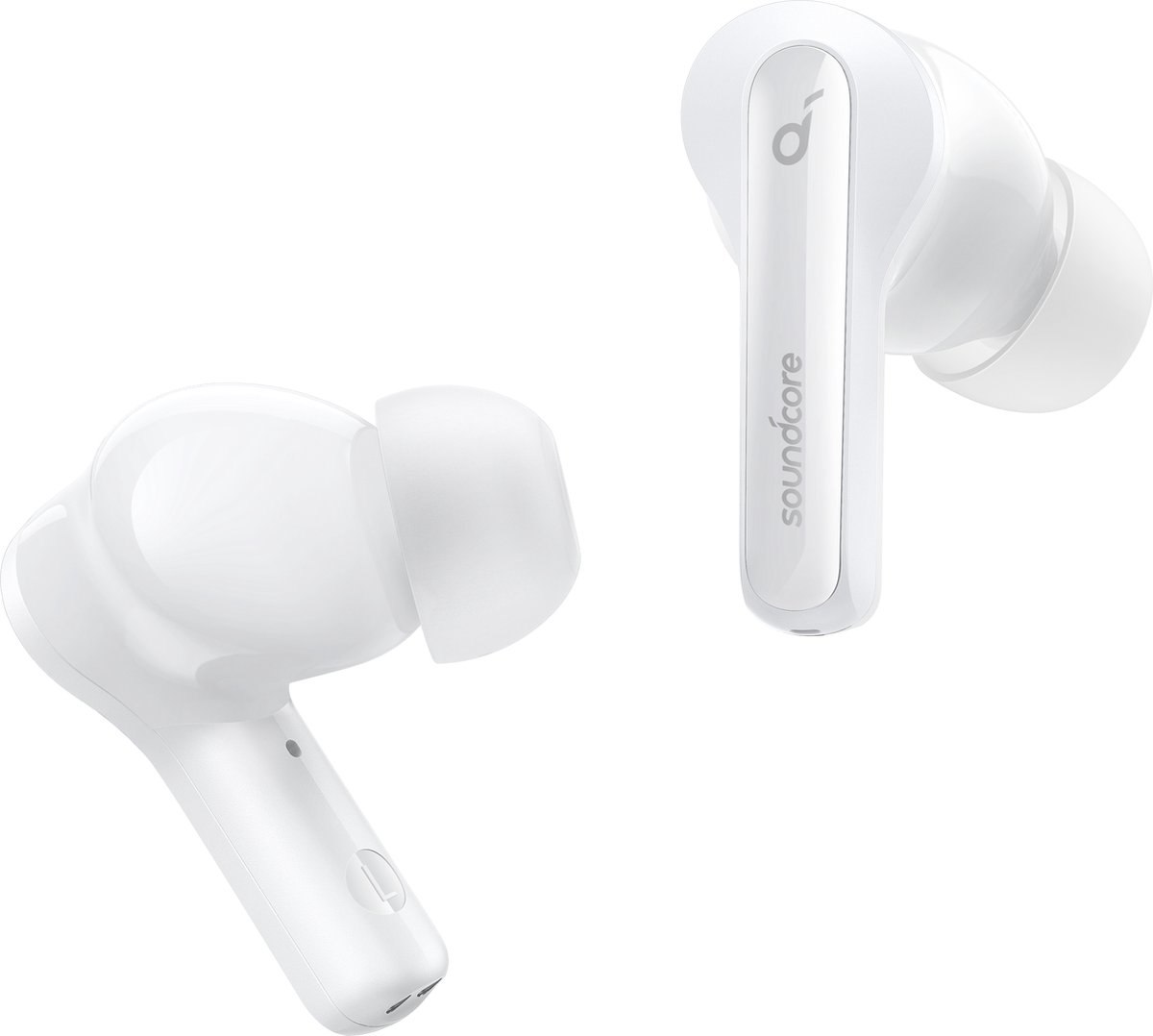 soundcore Note 3i - Noise Cancelling Earbuds with 4 Mic (White) - AI-Enhanced Calls - 10mm Oversized Drivers - Soundcore App for Custom EQ - 36H Playtime