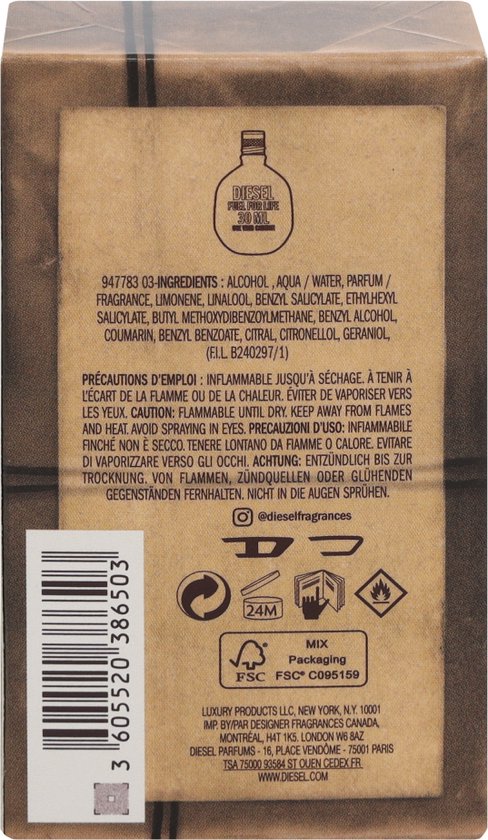Diesel Fuel For Life 30 ml - Eau de toilette - Herenparfum