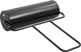 vidaXL - Gazonroller - met - handvat - 63 - L - ijzer - en - staal - zwart