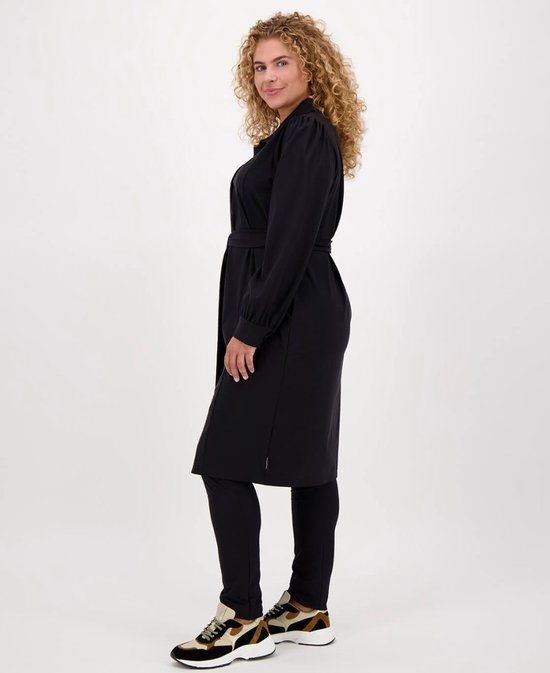 Leggings Noirs de Je m'appelle - Femme - Taille Plus - Tissu de voyage - 48 - 3 tailles disponibles