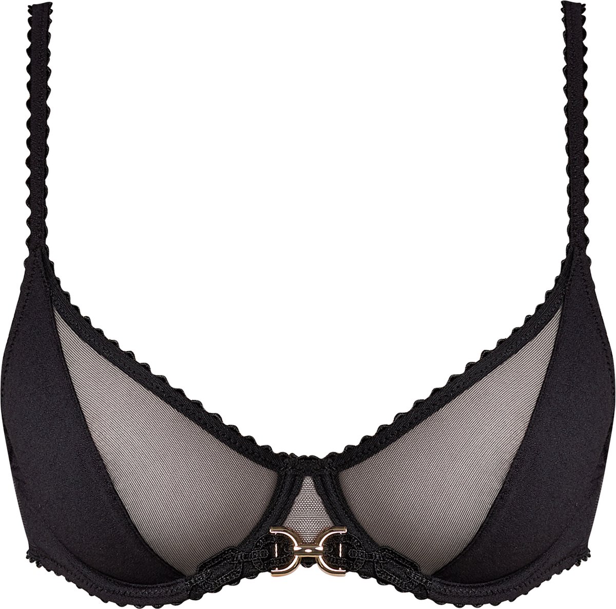 Soutien-Gorge Andres Sarda Balconnet 90D - Ivoire, Rembourré, Neuf Avec Étiquettes