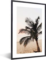 FrameYourWall® - Cadre photo avec affiche 40x60 - Palmier - Été - Plage - Beige - Cadre photo en bois - Cadres et cadres - Cadre photo en bois - Cadre à langer pour affiche murale - Cadre Picture et photo - Cadre affiche - Porte photo