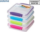 Sistema To Go Lunchbox 450 ml - verschillende kleuren PRIJS 4 STUKS