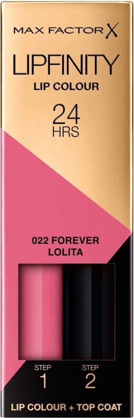 Max Factor Lipfinity Lip Colour Lippenstift Forever Lolita 022 2.3 ml + 1.9 g